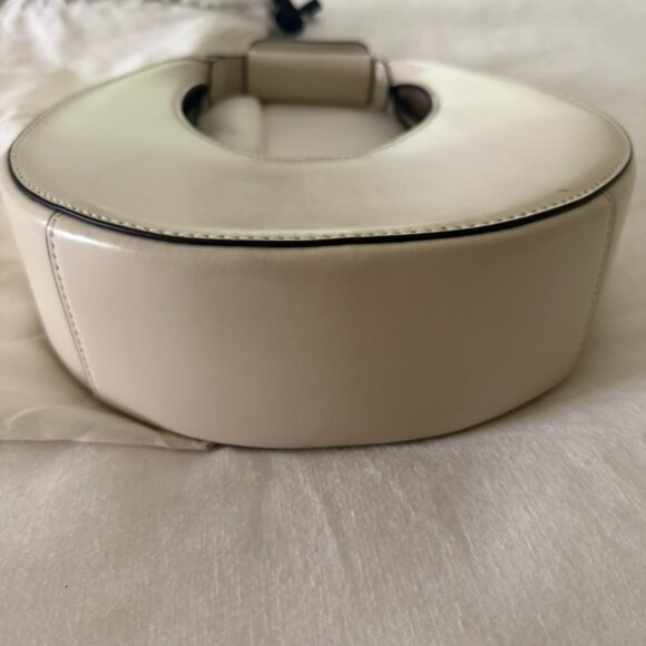 STAUD Moon Bag in Cream w/ Dust Bag - Picture 4 of 8